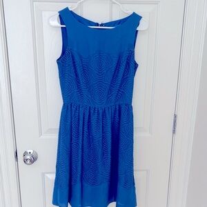 Elegant blue dress (used for Belle costume dress)